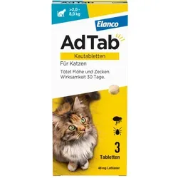 Produktbild AdTab 48 mg Kautabletten für Katzen >2-8 kg