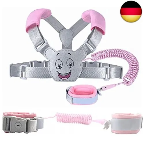 HEIHEI Kinder Sicherheitsleine, Laufgurt für Kleinkinder, Kinder-Laufgeschirr