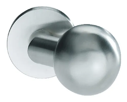 FSB PT-Türknopf auf Rosette rund Aluminium F1 - Türsicherungen, eleganter und robuster Türknopf aus hochwertigem Aluminium für eine stilvolle und sichere Türgestaltung.