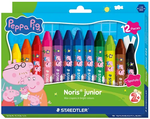 STAEDTLER Wachsmalkreide NJ Peppa 12ST Etui