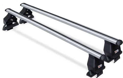 Menabo Tema Dachträger für Mini Cooper (5 Türer) ab 2014 aus Aluminium - Hochwertiger Dachträger Menabo Tema für Mini Cooper ab 2014, inklusive passendem Befestigungskit. Ideal für verschiedene Aufsätze wie Fahrradträger und Dachboxen. Robustes Aluminium sorgt für Stabilität und Langlebigkeit.