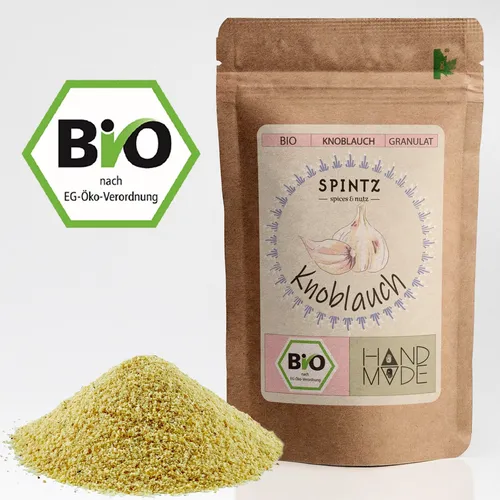 500g Bio Knoblauch Knoblauchgranulat Knoblauchpulver natürlich von Spintz