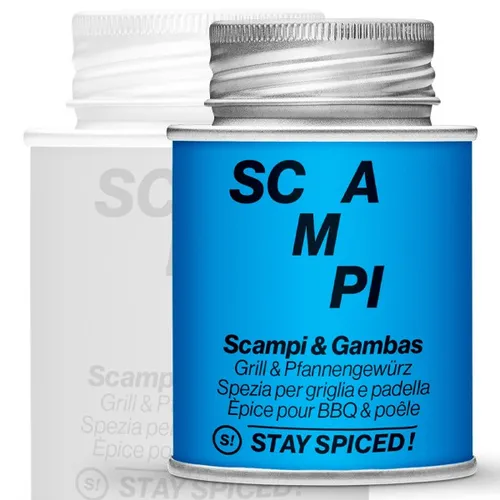 Stay Spiced Gewürz Scampi & Gambas, Grill & Pfannengewürz - 80 g Art. Nr. 62013