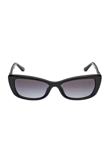 Guess Gu00156-h Sonnenbrille Schwarz für Männer - Modische Sonnenbrille von Guess mit UV400 Schutz, ideal für stilvolle Outfits. Leichtes Kunststoffgestell und anpassbare Gläser für besten Tragekomfort.