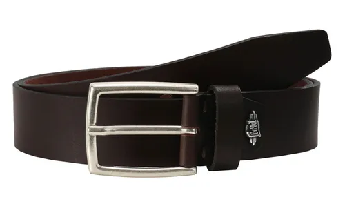 Lloyd Ledergürtel braun W85 - Gürtel aus 100% Rindsleder in Dark Brown, ideal für den Casual-Look und besonders strapazierfähig.