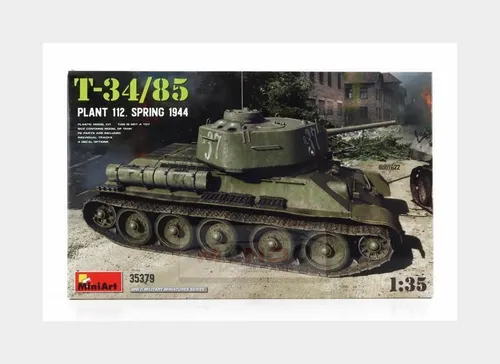 1:35 MINIART Tank T34/85 Plant 112 Spring Military 1944 Kit MA35379 Modellbau