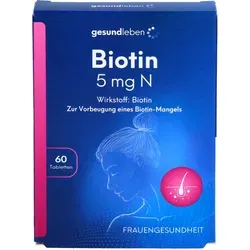 Gesund Leben Biotin 5 mg N 60 ST