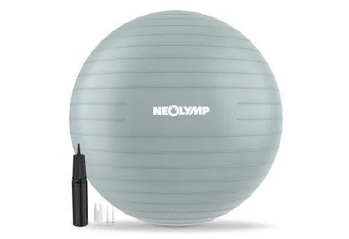 NEOLYMP Gymnastikball Sitzball Büro ergonomisch in 3 Größen S/M/L - bis 300 kg belastbar (Yoga Ball für Homeoffice, Core Training & Balance), Pilates Ball rutschfest & anti burst - Pezziball, Schwangerschaftsball