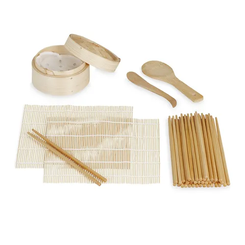 Sushi Set zum selbst machen Sushi-Maker Sushiroller Sushi-Kit Sushi-Matte Bambus