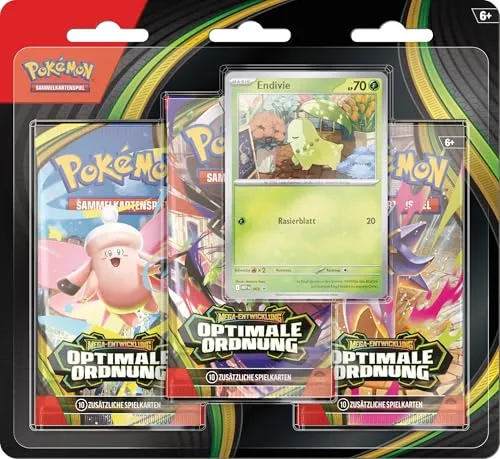 Pokémon Mega Entwicklung 3-Pack-Blister Deutsch