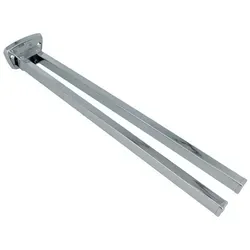 tecuro Handtuchhalter 2-teilig - 380 mm in Goldfarben - Handtuchhalter aus verchromtem Messing, ideal für stilvolle Badezimmergestaltung und in verschiedenen Farben erhältlich.