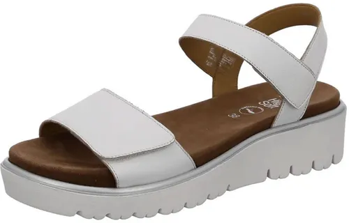 ARA Damen Bilbao Sandal, Weiß, 37 EU – Komfortabel und stilvoll - Elegante Sandalen aus hochwertigem Leder mit praktischem Klettverschluss. Ideal für den täglichen Einsatz und optimalen Tragekomfort.