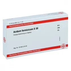 Acidum Formicicum D30 Ampullen