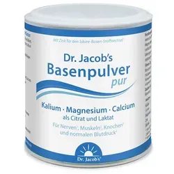 Dr. Jacob's Basenpulver pur Kalium Magnesium Calcium Citrat