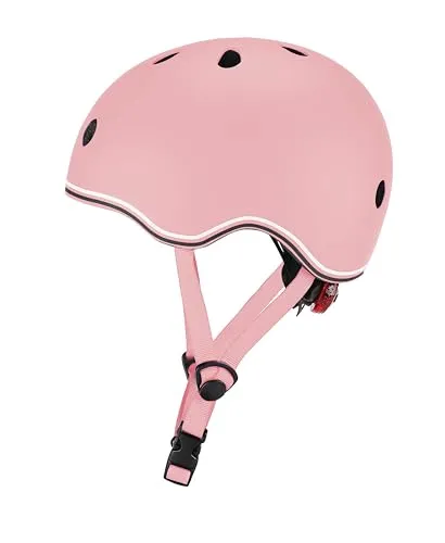 Globber RK-0176 Kinderhelm - Pastellrosa für XXS/XS (45-51 cm) - Fahrradhelm in trendigem Pastellrosa, ideal für kleine Köpfe (45-51 cm), bietet optimalen Schutz und Komfort für junge Radfahrer.
