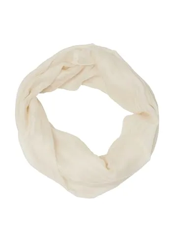 s.Oliver Unifarbener Loop-Schal in beige von s.Oliver