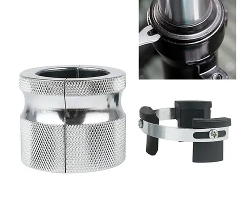 Tourtecs Motorrad Gabel Simmerring Eintreiber 39-50mm GE12 - Universeller Eintreiber für Motorradgabeln, schützt Simmerringe vor Beschädigung. Verstellbar für Durchmesser 35-50mm, ideal für verschiedene Hersteller.