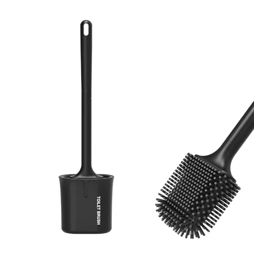 Ibergrif M34156B Klobürste Schwarz Silikon