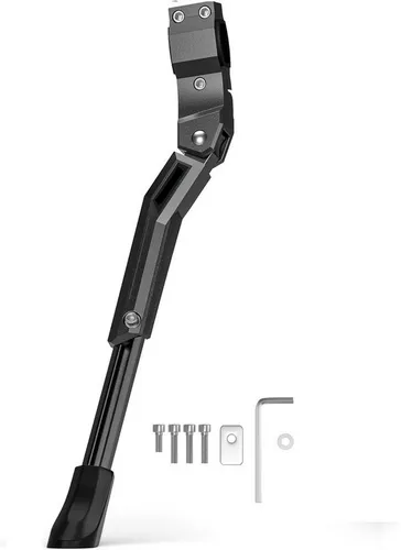 Refined Living Fahrradständer Fahrradständer 24-29 Zoll, MTB Ständer, Höhenverstellbar,Seitenständer (Fahrrad Zubehör, Fahrradhalter stabil, Fahrrad Seitenständer, Trekkingrad Ständer, Hinterbauständer, stabiler Fahrradständer, Universelle Kompatibilität, 1-St., Rutschfester Stand, Ausgestattet mit gepunkteten), Stabil, Rutschfest, für MTB, Cityrad, Mountainbike,Trekkingrad,Rennrad