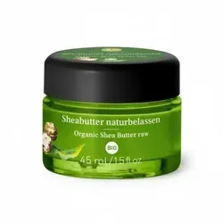 Sheabutter Bio naturbelassen 45 ml - Hochwertige, naturbelassene Sheabutter in praktischer 45 ml Größe, ideal zur Unterstützung der Hautpflege und Feuchtigkeitspflege.