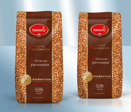 Buchweizen doppelt geröstet 2x800g Гречка Каша von Lackmann