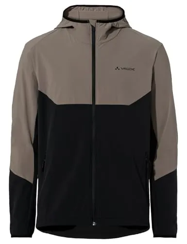 VAUDE Moab IV Fahrradjacke Herren - Leichte und atmungsaktive Kapuzenjacke - Kleidung für Radfahrer, 80% winddicht und umweltfreundlich mit PFC-freiem Eco Finish; ideal für sportliche Aktivitäten im Freien.