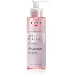 Eucerin Anti-Pigment Cleansing Gel 400 ml - Reinigungsschaum für das Gesicht, entfernt gründlich Make-up und Unreinheiten, fördert die Hauterneuerung mit Glykolsäure und sorgt für einen einheitlichen Hautton.