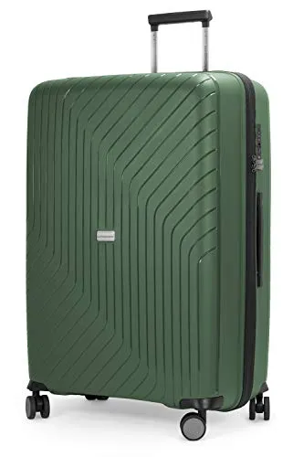 HAUPTSTADTKOFFER TXL - Großer leichter Hartschalen-Koffer 76cm - Koffer mit 120L Volumen, extrem leicht (nur 3,4 kg) und kratzfest. Ideal als Aufgabegepäck für Flugreisen, ausgestattet mit TSA-Zahlenschloss und 4 wendigen Rollen für komfortables Reisen.