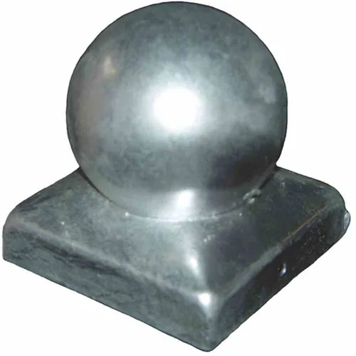 Pfostenkappe 70x70mm mit Kugel Zaunpfosten Maschendraht Gartenzaun Zaun Garten