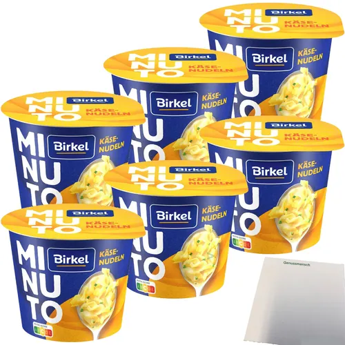 Birkel Minuto Käse-Nudeltopf 6er Pack 6x70g Packung usy Block