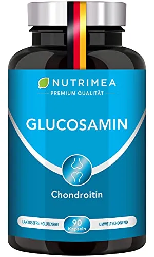 Glucosamin & Chondroitin Hochdosiert + MSM + MANGAN