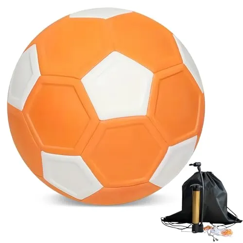 LEKEFETO Fußball Curve Ball Größe 5 – Flexibler Kurvenball für Kinder & Training