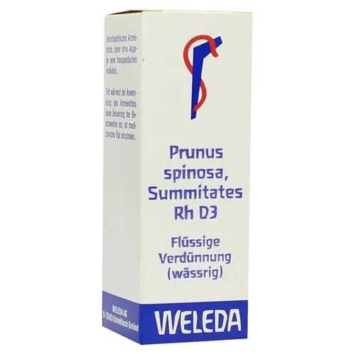 Prunus Spinosa Summitates Rh D 3 Dilutio 20 ml von Weleda