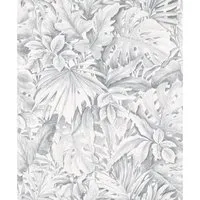 Marburg Vliestapete Blattmuster - Moderne Vliestapete mit botanischem Blattmuster, dimensionsstabil und leicht verarbeitbar – ideal für Wohnzimmer, Schlafzimmer und Küche.