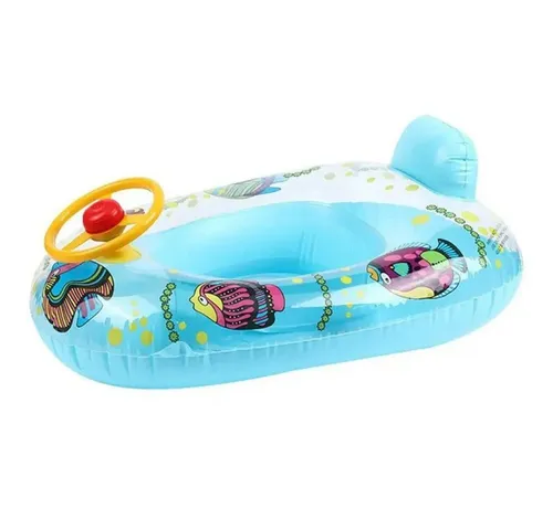 Sport-Knight® Schwimmring Aufblasbarer Schwimmring für Babys & Kleinkinder, mit Lenkrad & Hupe