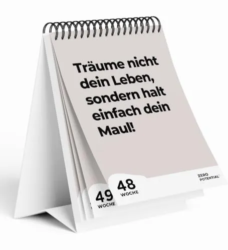 Tischkalender von ZERO POTENTIAL