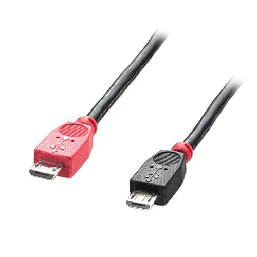 LINDY 31760 – USB 2.0 Kabel Typ Micro-B - Micro-B OTG – 2m