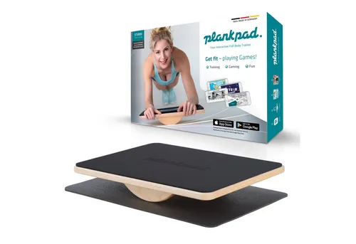Plankpad STUDIO – Interaktives Balance Board für Ganzkörpertraining - Balanceboards für effektives Core-Training: Stärkt Muskeln, verbrennt Fett und macht das Training durch die App mit Spielen unterhaltsam.