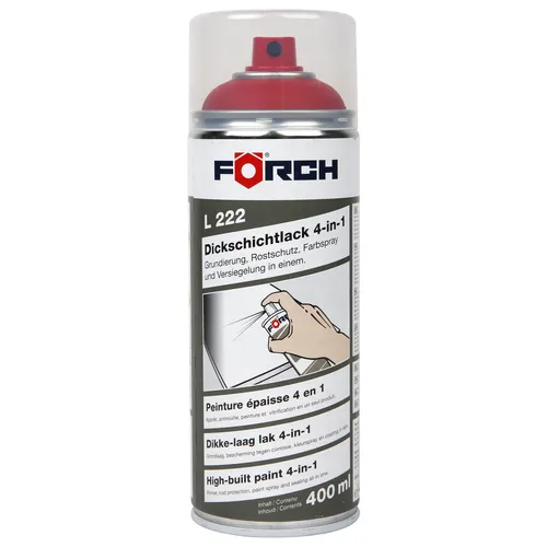 FÖRCH Dickschichtlack 4-in-1 nach RAL-Farben L222 RAL 3002