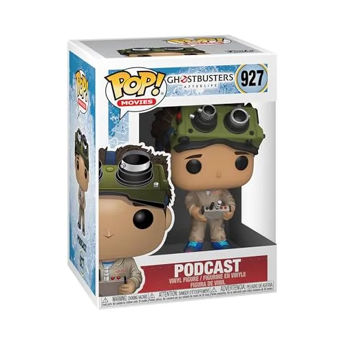 Funko Pop! Movies: Ghostbusters: Afterlife - Podcast - Ghostbusters Afterlife - Vinyl-Sammelfigur - Geschenkidee - Offizielle Handelswaren - Spielzeug Für Kinder und Erwachsene - Movies Fans