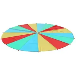 vidaXL Schwungtuch für Kinder Ø6 m - Hörbücher und Spielzeug in einem! Dieses farbenfrohe Schwungtuch fördert Teamarbeit und Bewegung, ideal für Gruppenaktivitäten und macht jede Kinderparty zum Erlebnis.