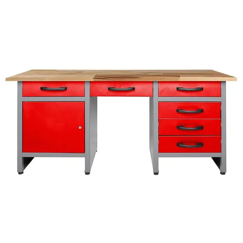 Ondis24 Werkbank 160 cm rot von ONDIS24
