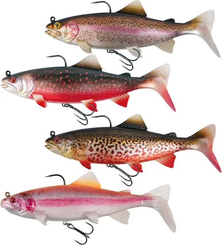 Fox Rage Replicant Trout - Gummiforelle, Farbe:Supernatural Golden Trout, Länge / Gewicht:10cm / 20g