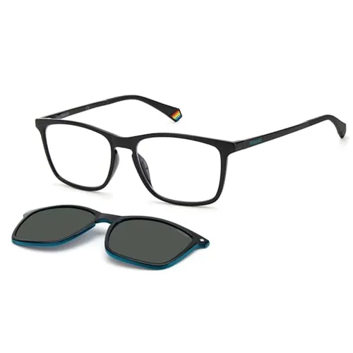 POLAROID PLD 6139/CS 807 BLACK, 55, RECTANGULAR, Polarized