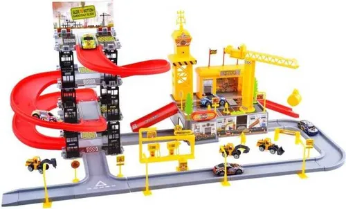 2-in-1-Set Parkplatz-Baustellen-Autobagger ZA3206