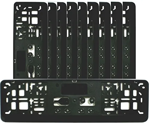 Stück Kennzeichenhalter - KURZ (46 cm) - PREMIUMQUALITÄT - Nummernschildhalter - Made in Germany 10