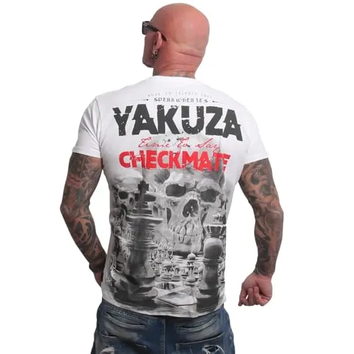 Yakuza Herren Checkmate Regular T-Shirt von Yakuza