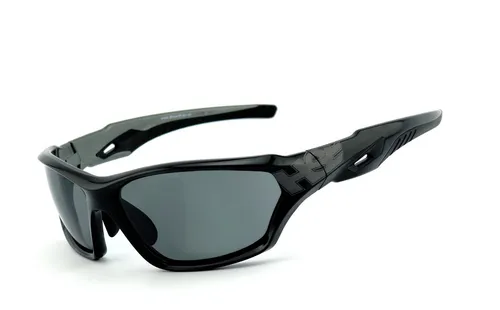HSE - SportEyes Sportbrille 2093bs, Steinschlagbeständig - Hochwertige Sportbrille mit HLT® Qualitätsgläsern für klare Sicht ohne Verzerrungen. Ideal für Sport und Straßenverkehr, auch in Sehstärke erhältlich. Perfekt für Brillenträger, MADE IN GERMANY.