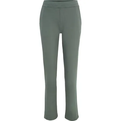 Joy Sportswear Sporthose SINA grün Normalgröße 48 - Sportliche Jogginghose in der Farbe grape leaf, aus hochwertigem Materialmix, elastisch und pflegeleicht. Ideal für dein Training und bequem durch seitliche Eingriffstaschen.
