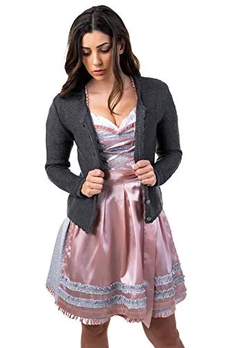 Jacke - Trachtenjacke Damen IN DUNKELGRAU (ORIGINAL TRACHTL) 34